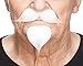 Mustaches SelfAdhesive Stick On Fake Handlebar Mustache for Adults Colonel Sanders Costume Accessory for Men by MustachesWhite - Image 3