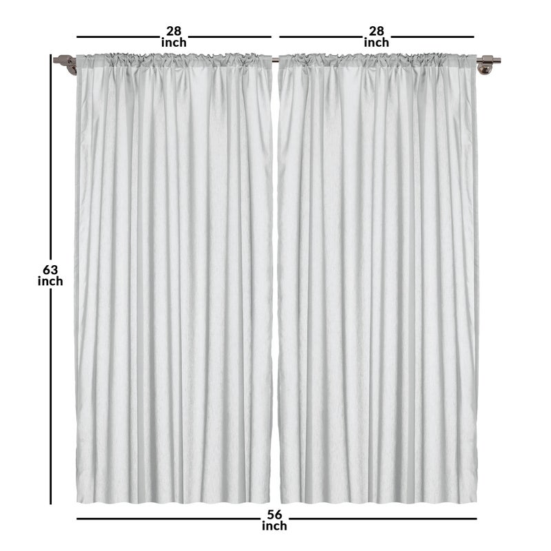 Ambesonne Boho Window Curtains  Abstract Bohemian Aura Designed Modern Minimalist Stripes on Creamy Backdrop  Lightweight Decorative 2-Panel Set & Rod Pocket  Pair of - 28"" x 63""  Eggshell Olive Green - Image 3