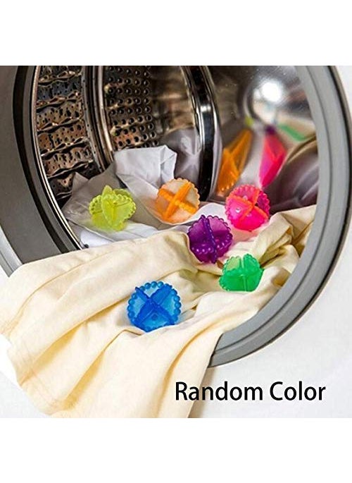 ALBIRA ALBIRA Laundry Ball Washing Machine Washer Dry Durable Cloth Cleaning 4 Piece Multicolor  - Image 5