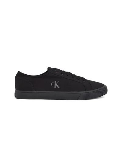 Calvin Klein Jeans ESSENTIAL VULCANISED CANVAS LOW TRAINERS