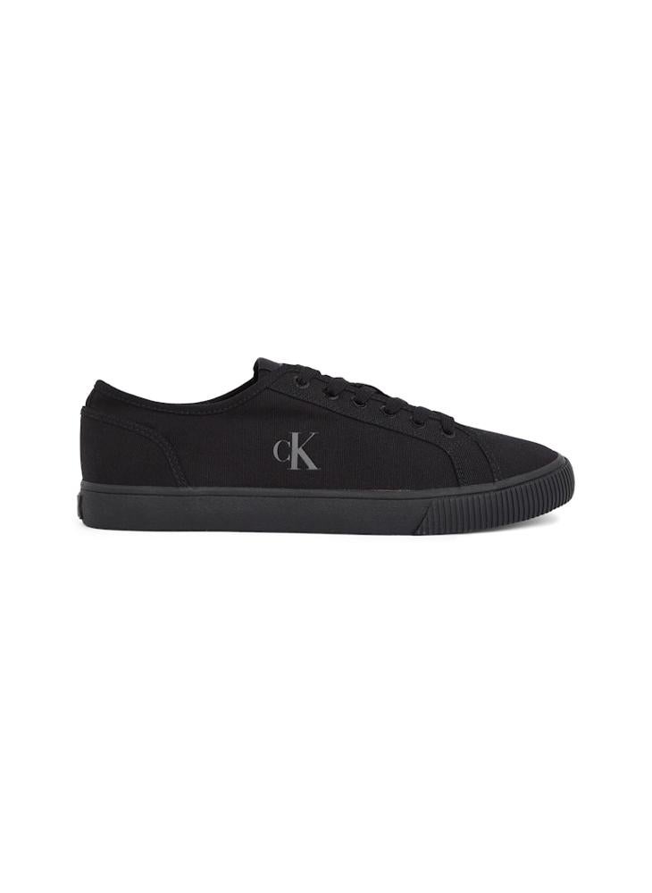 Calvin Klein Jeans ESSENTIAL VULCANISED CANVAS LOW TRAINERS - Image 1