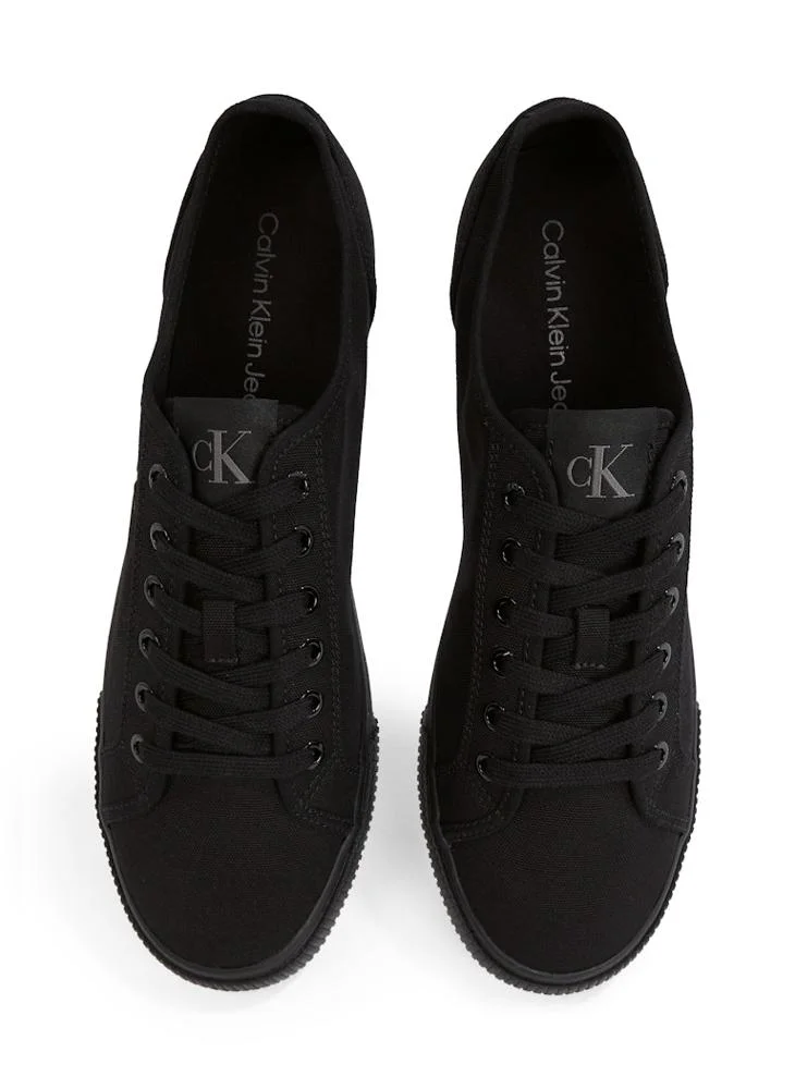 Calvin Klein Jeans ESSENTIAL VULCANISED CANVAS LOW TRAINERS