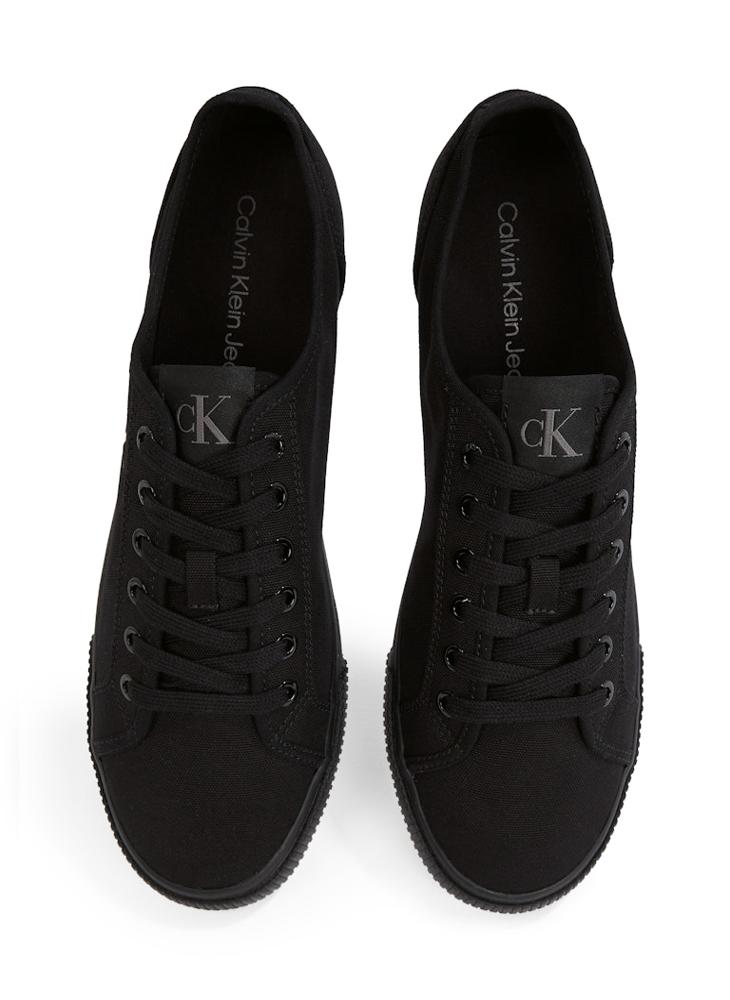 Calvin Klein Jeans ESSENTIAL VULCANISED CANVAS LOW TRAINERS - Image 5