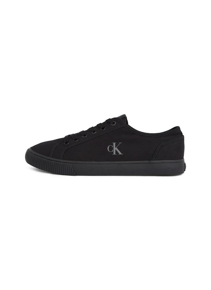 Calvin Klein Jeans ESSENTIAL VULCANISED CANVAS LOW TRAINERS - Image 2