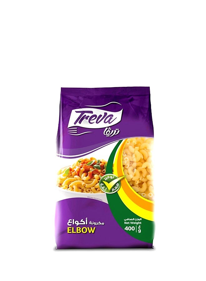 Treva Macaroni Elbow 400grams, Bundle of 3 - Image 2