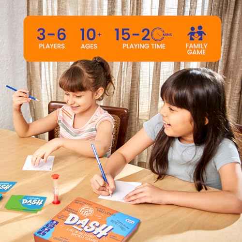 Binca Fletter Dash - Hilarious Word Game, Fast-paced Fun for Teens, Adults & Families, Fill-in-The-Blanks Word Game, Perfect for Parties, Gifts for Game Lovers, 3-6 Players - Image 3