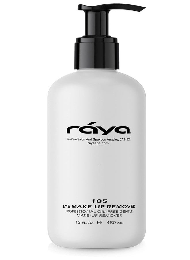 Raya Eye Make-Up Remover 16 oz (105) | Oil-Free, Make-Up Removing Cleansing Fluid | Gently Removes Non-Water-Proof Mascara | Great For Sensitive Skin - Image 1