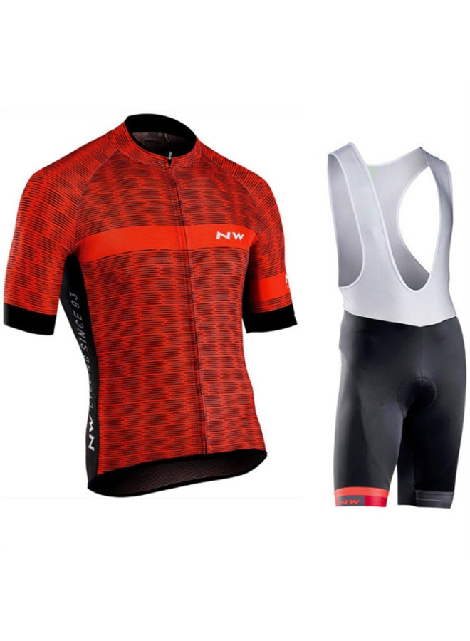 Bestseller Summer Sweat-wicking Quick-dry Short-sleeve Bicycle Riding Suit Set Children's Breathable Roller Skating Suit Balance Bike Suit