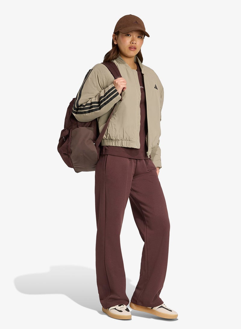 Adidas Essentials Small Logo Feel Cozy Open-Hem Joggers - Image 5