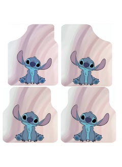 MT Best Buy Cute Stitch Car Floor Mats – 4-Piece Set, Universal Fit, Non-Slip, Waterproof, Easy to Clean, Adorable Cartoon Design - pzsku/Z0A005FBFCF251961CD00Z/45/_/1738309208/71f023e2-a061-4220-b5ed-73da09519af3