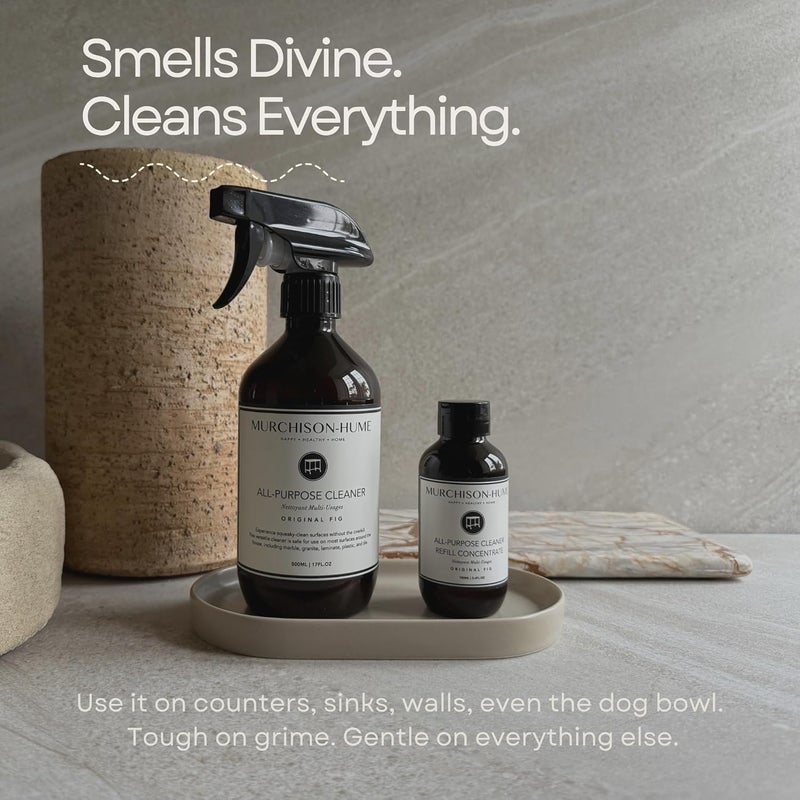 Murchison-Hume All-Purpose Cleaner - Natural, Non-Toxic, Safe on All Surfaces - Plant-Based Multi-Surface Spray for Kitchen, Bathroom & Home - Original Fig - Image 2