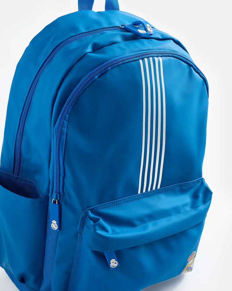 REDTAG Kids Blue Real Madrid Backpack (16 Inch)