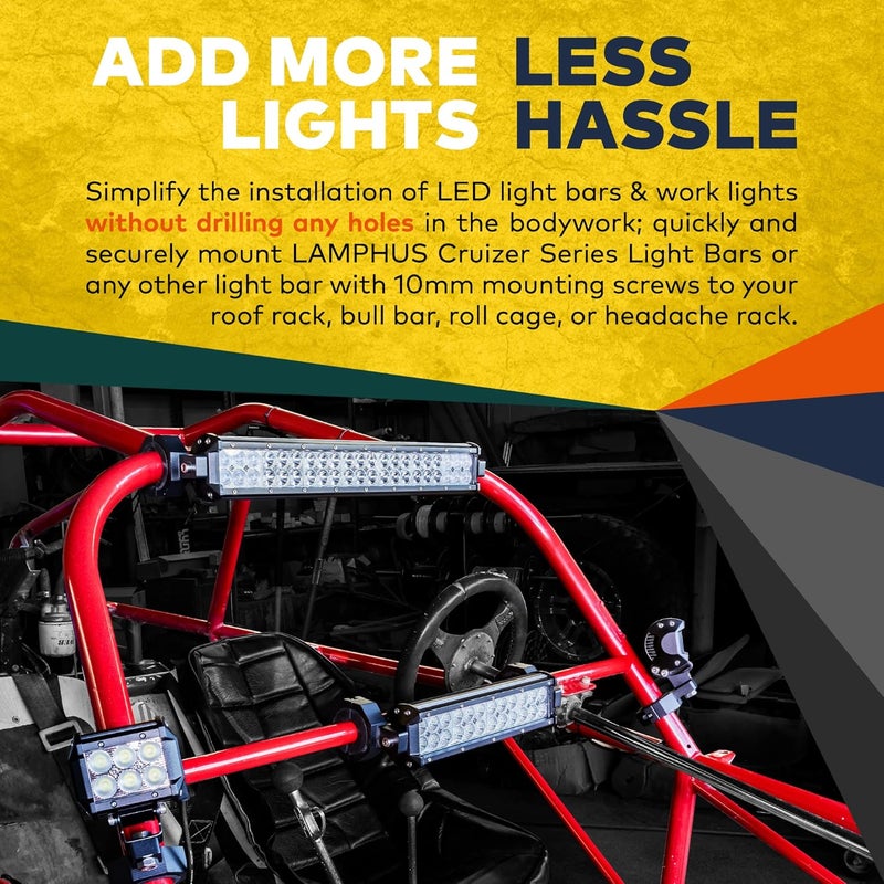 LAMPHUS Off-Road Light Bar Mounts Kit - Image 2