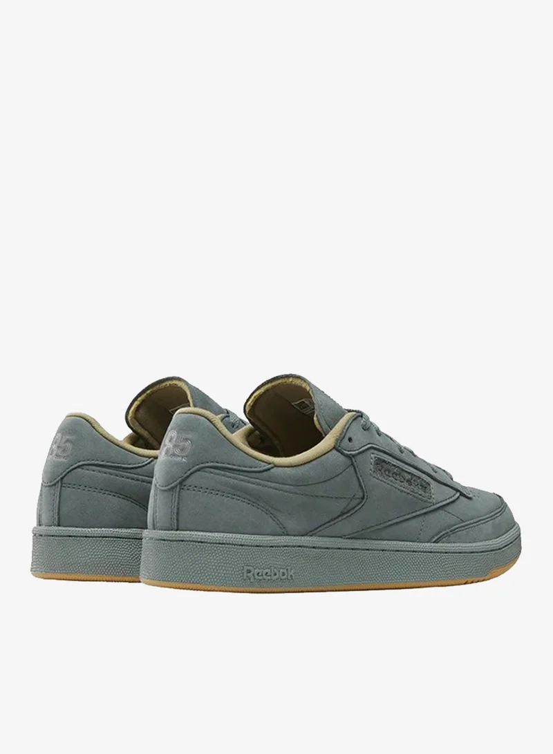 Reebok Dark Fog/Khaki Brown Reebok Club C 85 Vintage Unisex Shoes  | Best Price UAE