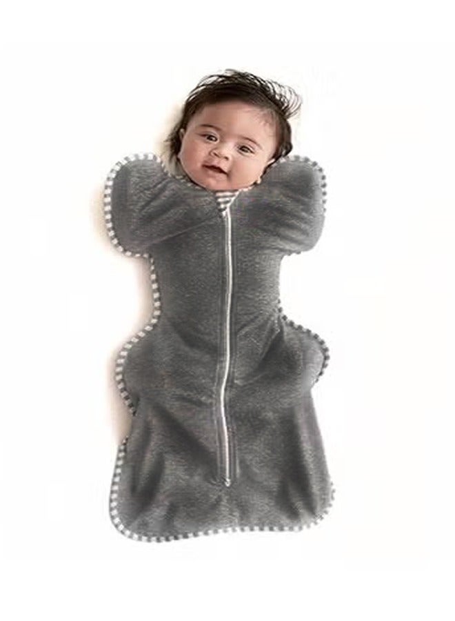 LO.BABY.VE Baby Sleep Sack, Self-Soothing Swaddles for Newborns, Improves Sleep, Snug Fit Helps Calm Startle Reflex, New Born Essentials for Baby，Small 8-16lbs - Image 1