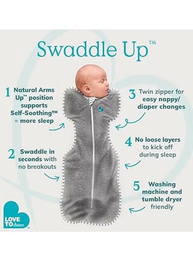 LO.BABY.VE Baby Sleep Sack, Self-Soothing Swaddles for Newborns, Improves Sleep, Snug Fit Helps Calm Startle Reflex, New Born Essentials for Baby，Small 8-16lbs - Image 2
