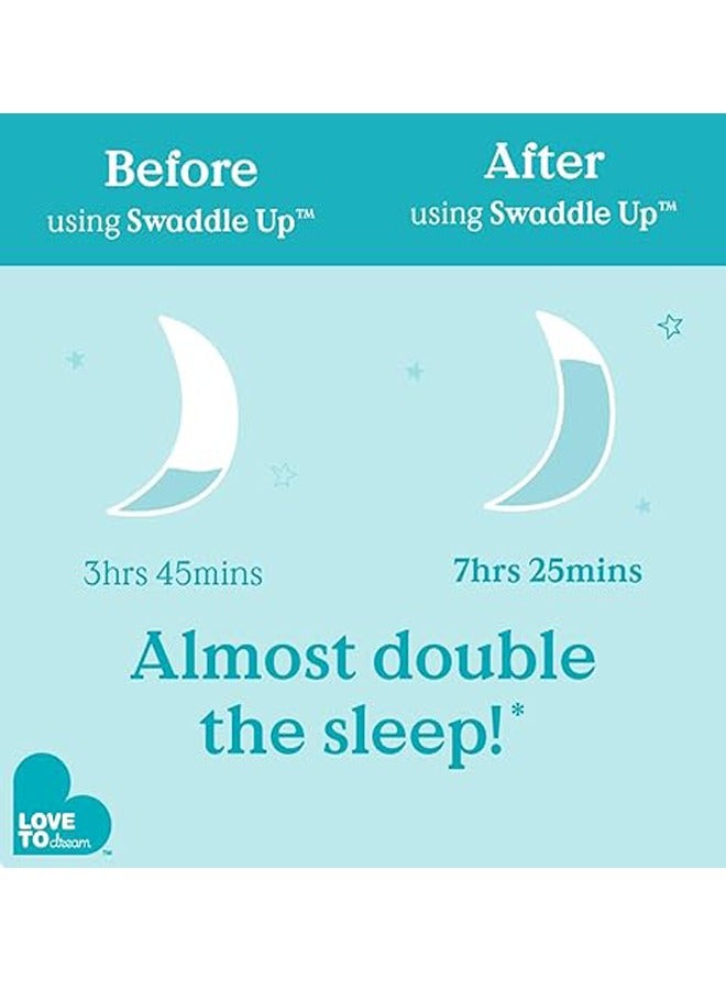 LO.BABY.VE Baby Sleep Sack, Self-Soothing Swaddles for Newborns, Improves Sleep, Snug Fit Helps Calm Startle Reflex, New Born Essentials for Baby，Small 8-16lbs - Image 5