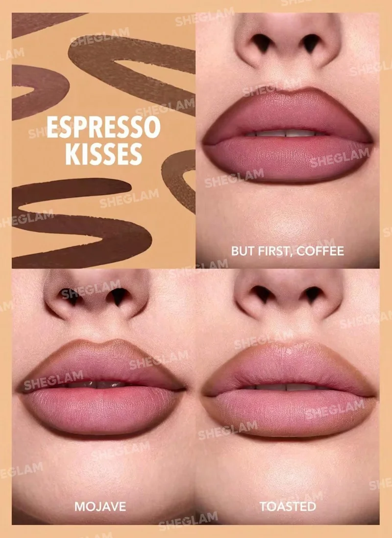 Sheglam SO LIPPY LIP LINER SET-ESPRESSO KISSES