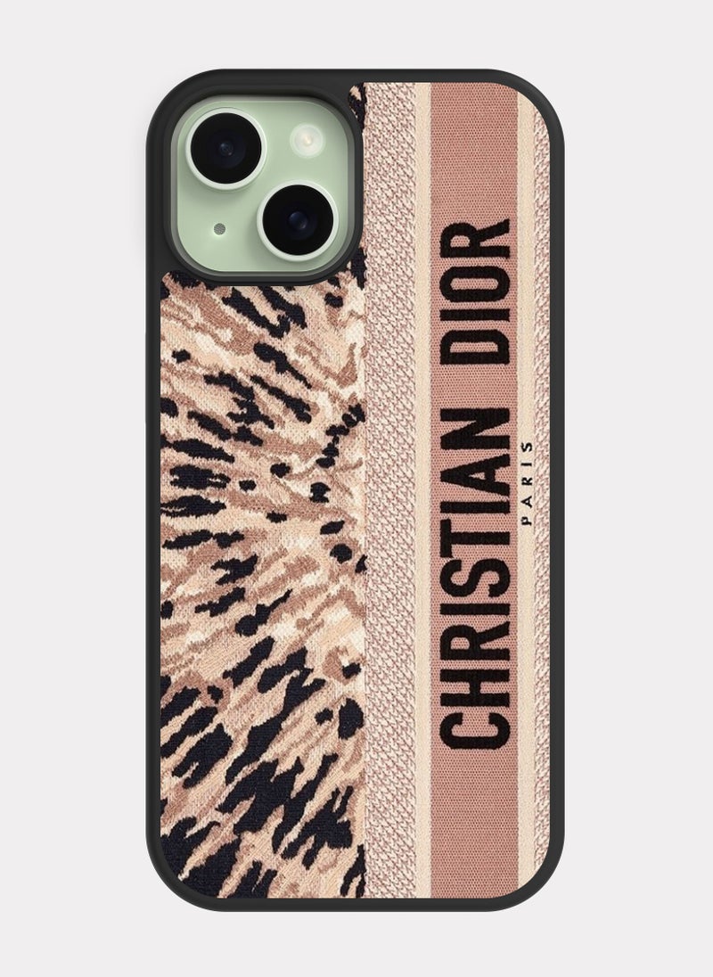 PXLAAT iPhone 15 case cover Christian Dior - Image 1