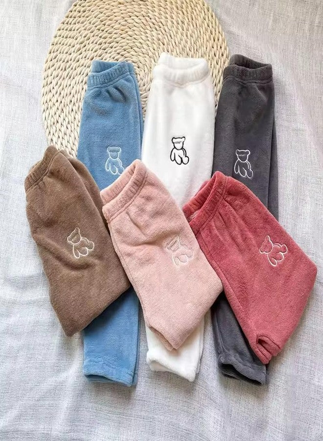 شايبركس بيجاما صوفية مريحة للأطفال من SHAPERX، بنطال رياضي شتوي دافئ، بيجاما داخلية من الصوف، ألوان متعددة، عبوة من قطعة واحدة (من 7 إلى 9 سنوات) - Image 5