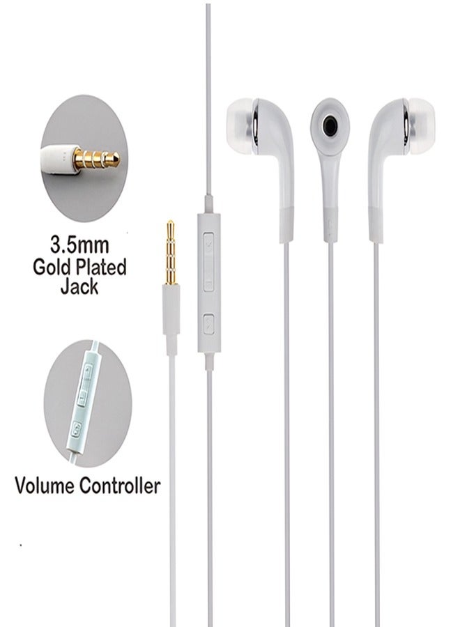 Taimi Wired In-Ear Headphones Premium Sound Quality White (Pack of 4)  - Image 2