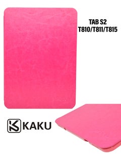 Kaku Tablet S2 Kaku Case,Leather Protective Case Cover For Samsung Galaxy Tab T810/T811/T815 Size 9.7 inch Pink  - Image 1