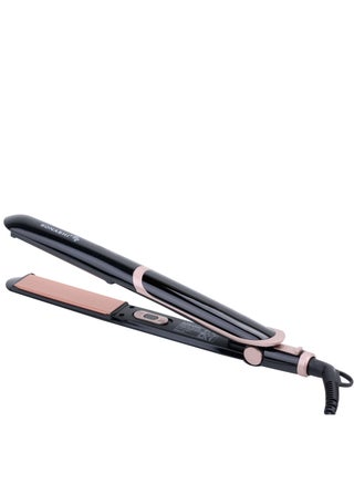 Hair Straightener | Plate Floating Function for Efficient Straightening - Adjustable Temperature Settings with Power Indicator | 200 Degree Max Temperature with salon-quality results SHS-2006N Black - view 4