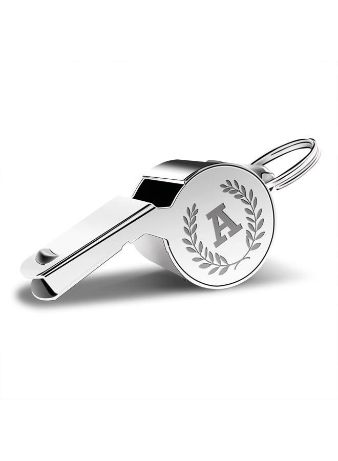 fkovcdy Letters Coach Gifts, Whistle for Coaches, Whistle Emergency, Thank You Coach Gifts, Coaches Whistle with Lanyard Cheer Coach Gift for Men Women Teachers Referees School Sports Coach Outdoor, Letter A - Image 3
