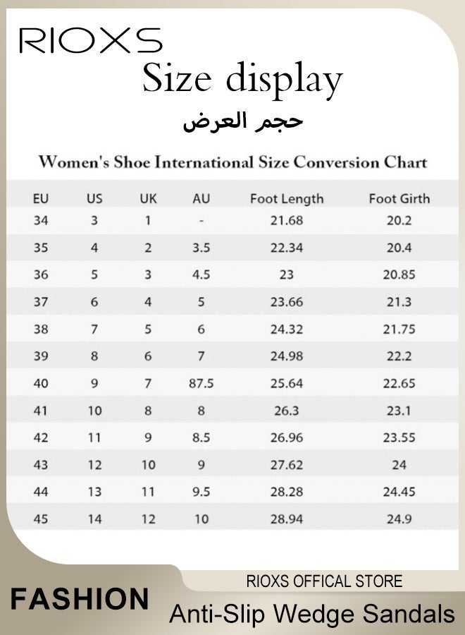 ريوكس صنادل نسائية رومانية جوفاء صنادل مفتوحة من الأمام صنادل صيفية مريحة مع مشبك  - Image 5