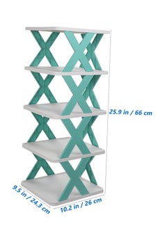 ARCOON ARCOON Shoes Stand Shoe Shelf Shoe Rack Shoe Storage Rack Shoe Stack Shoe Storage Stand Storage Shelf Rack Corner Shoe Tower Shoes Rack Organizer Rack Shoe Holders Organizer Shelf Pp  - Image 3