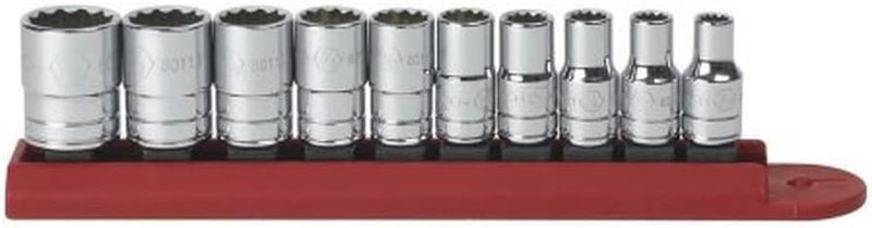 GEARWRENCH 10 Pc 14 Drive 12 Pt Standard Socket Set SAE  80307D - Image 1