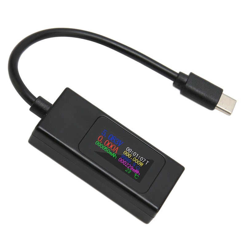 KOWSI USB C Tester with HD Color LCD Display Bidirectional Connection - USB Power Tester 4-30V 0-6.5A for Phones Tablets Laptops Chargers - Image 4