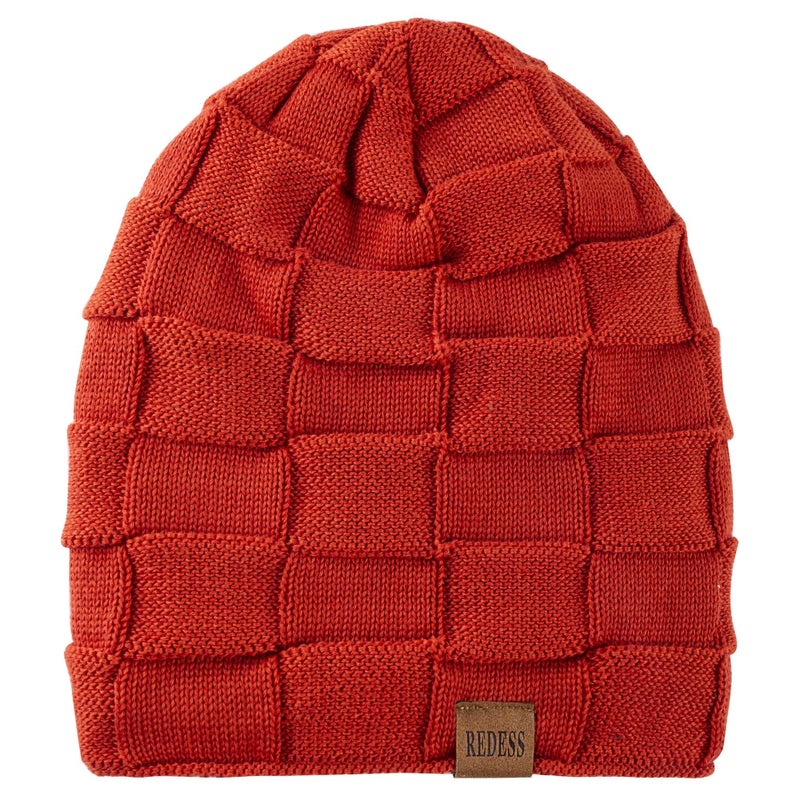REDESS Beanie Hat for Men and Women Winter Warm Hats Knit Slouchy Thick Skull Cap - Image 2