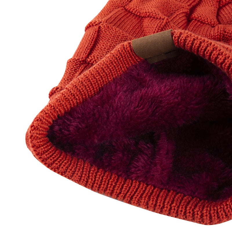 REDESS Beanie Hat for Men and Women Winter Warm Hats Knit Slouchy Thick Skull Cap - Image 3