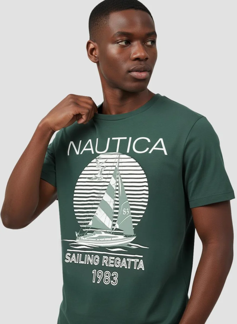 NAUTICA  Men's Graphic Tee for Men | Best Price UAE