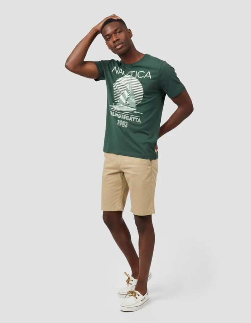 NAUTICA  Men's Graphic Tee for Men | Best Price UAE