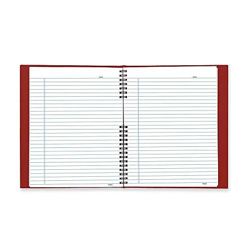 Blueline NotePro Notebook, Red, 11 x 8.5 inches, 200 Pages (A10200.RED) - Image 4