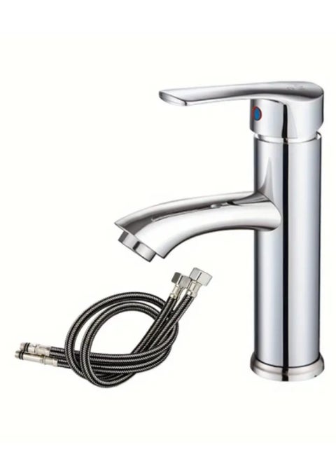 Italian High-Quality Bathroom Faucet – Elegant Chrome Finish, Rust-Resistant, Durable & Easy to Use