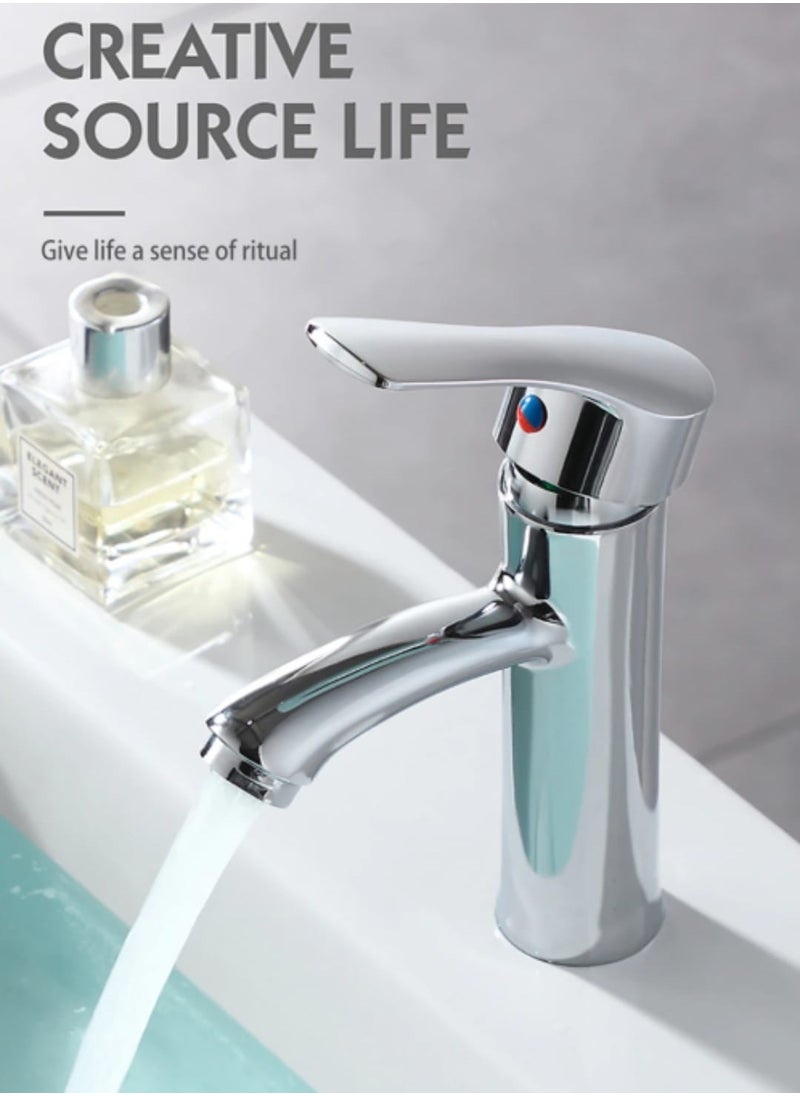 Generic - Italian High-Quality Bathroom Faucet – Elegant Chrome Finish, Rust-Resistant, Durable & Easy to Use - Image 1