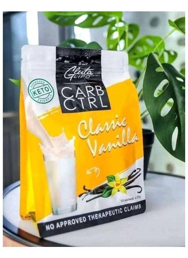 Gluta GLUTALIPO CARB CTRL Classic Vanilla  - Image 1