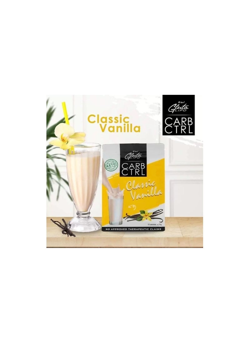 Gluta GLUTALIPO CARB CTRL Classic Vanilla  - Image 4