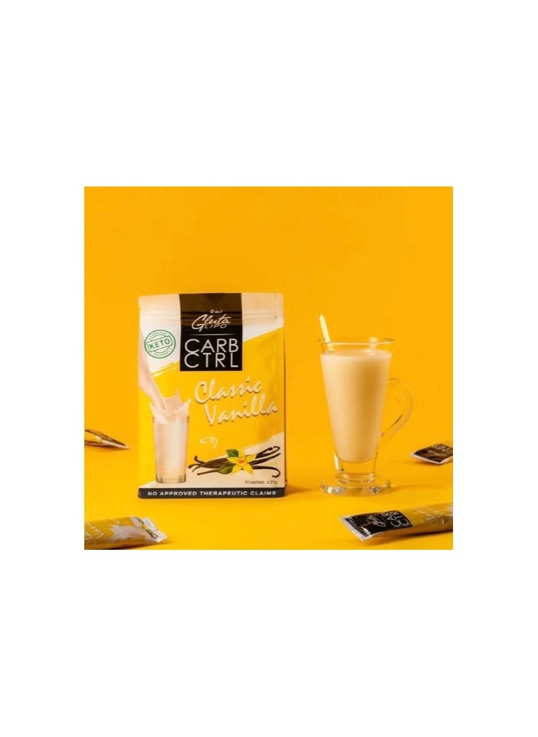 Gluta GLUTALIPO CARB CTRL Classic Vanilla  - Image 3