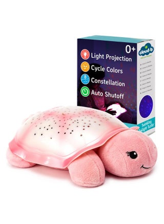 Cloud b Star Projector Nightlight with White Noise Soothing Sounds | Adjustable Settings and Auto-Shutoff | Twinkling Twilight Turtle - Pink - pzsku/Z0A024CA914D99F09A2DFZ/45/_/1736571159/0309a745-fdcb-4a76-85fd-d3d1769a7793
