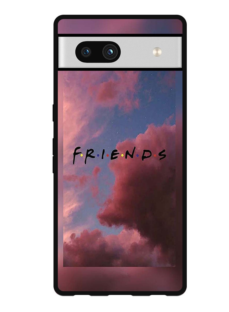 Theodor Protective Case Anti Scratch Shock Proof Bumper Cover For Google Pixel 7a Friends - Image 1