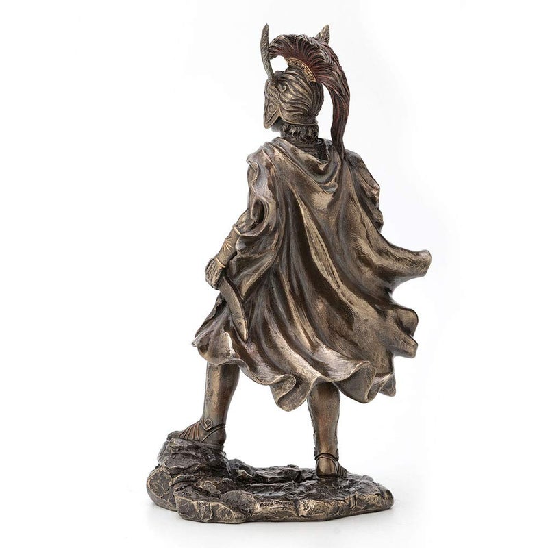 فيرونيز ديزاين Veronese Design 12 In Alexander the Great Bronze Bronze Finish Greek Roman Warrior تمثال - Image 3