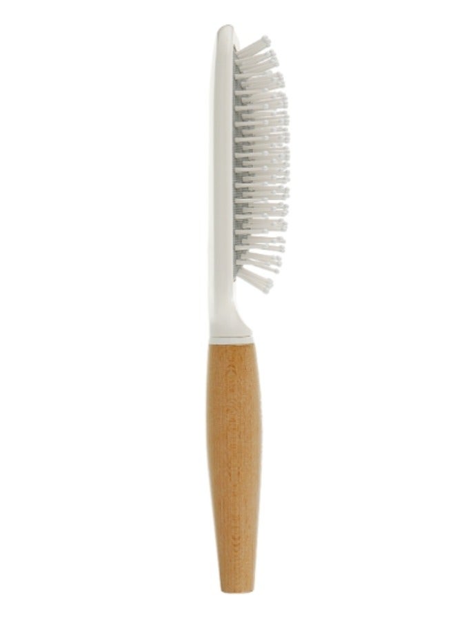 Happy Home Detangling Hair Brush with Bamboo Handle for Men and Women for All Hair Types  - Image 2