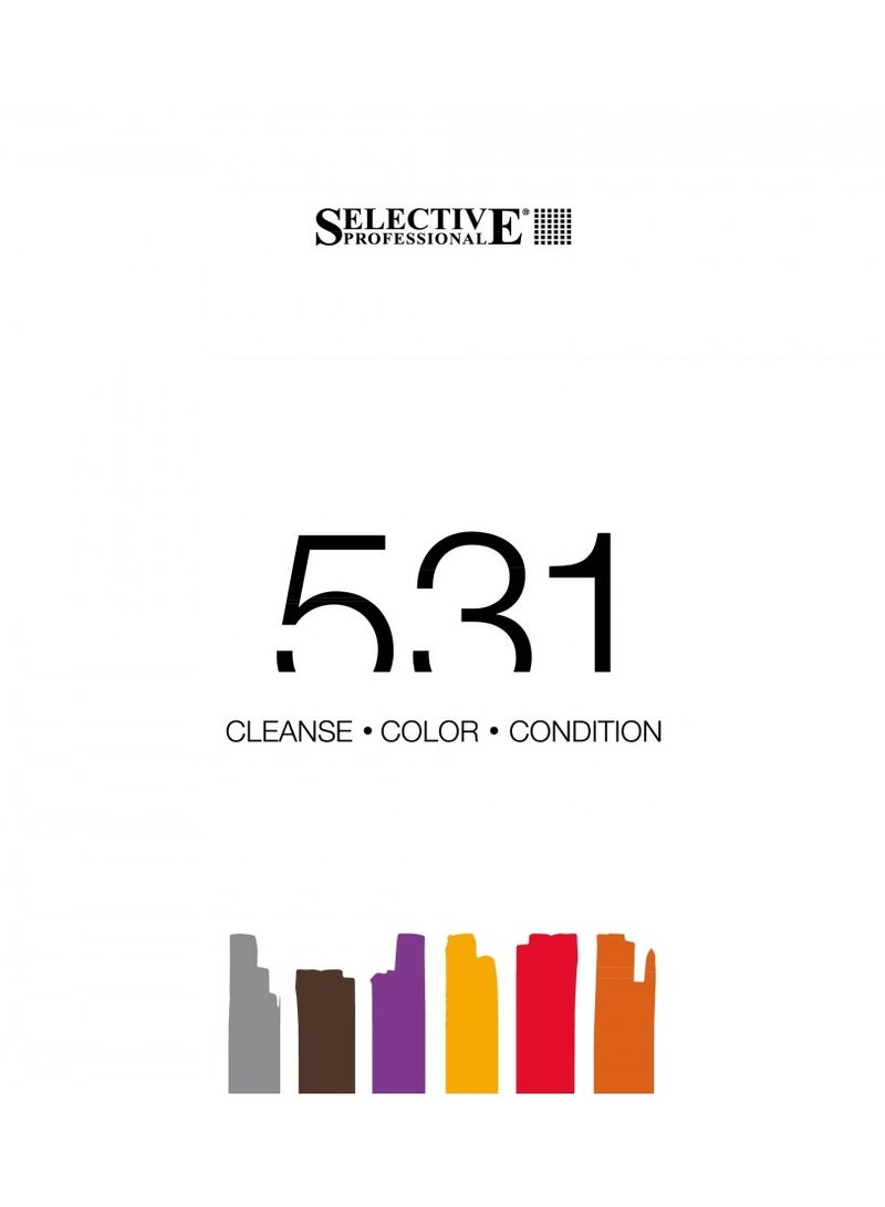 Selective Professional شامبو ماسك لتجديد اللون SELECTIVE 531 نحاسي - Image 2