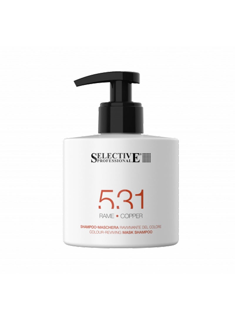 Selective Professional شامبو ماسك لتجديد اللون SELECTIVE 531 نحاسي - Image 1