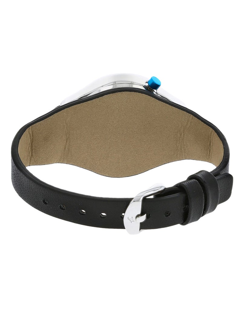 fastrack ساعة يد تناظرية جلدية 6156SL01 - Image 3