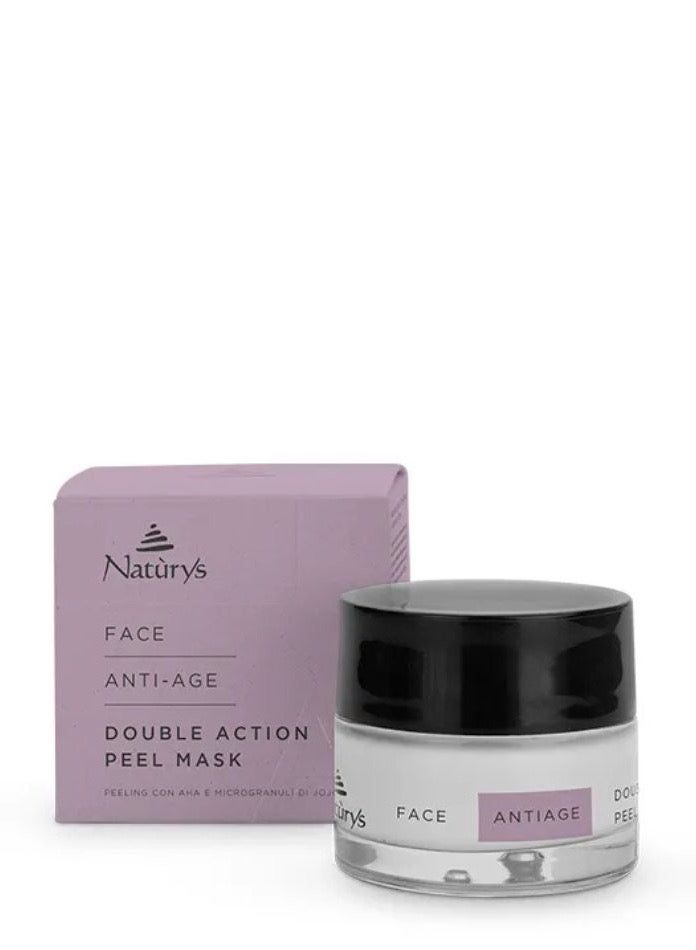Naturys Double Action Peel Mask Soothing, softening your skin for all types of skin  - Image 1
